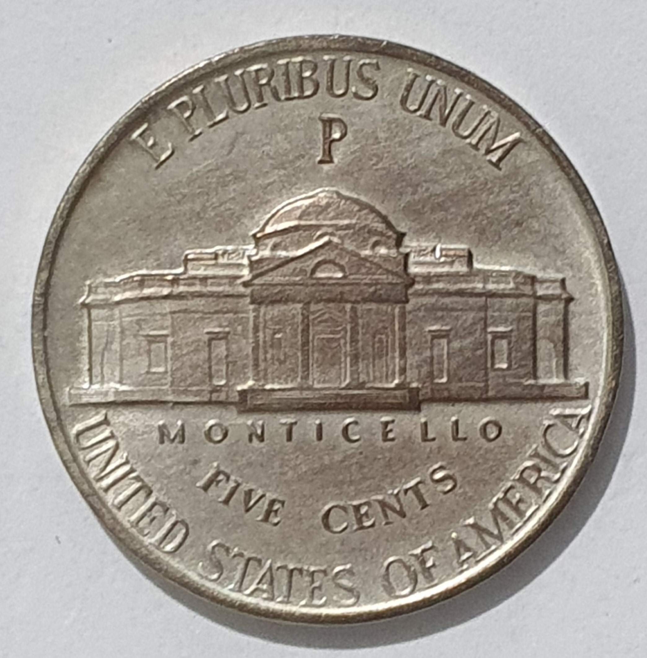 1943-P-US-War-Time-Five-Cents-Coin-With-37%-Silver!